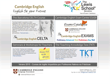 Tablet Screenshot of lewis-school.com